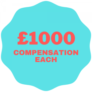 £1000 Compensation